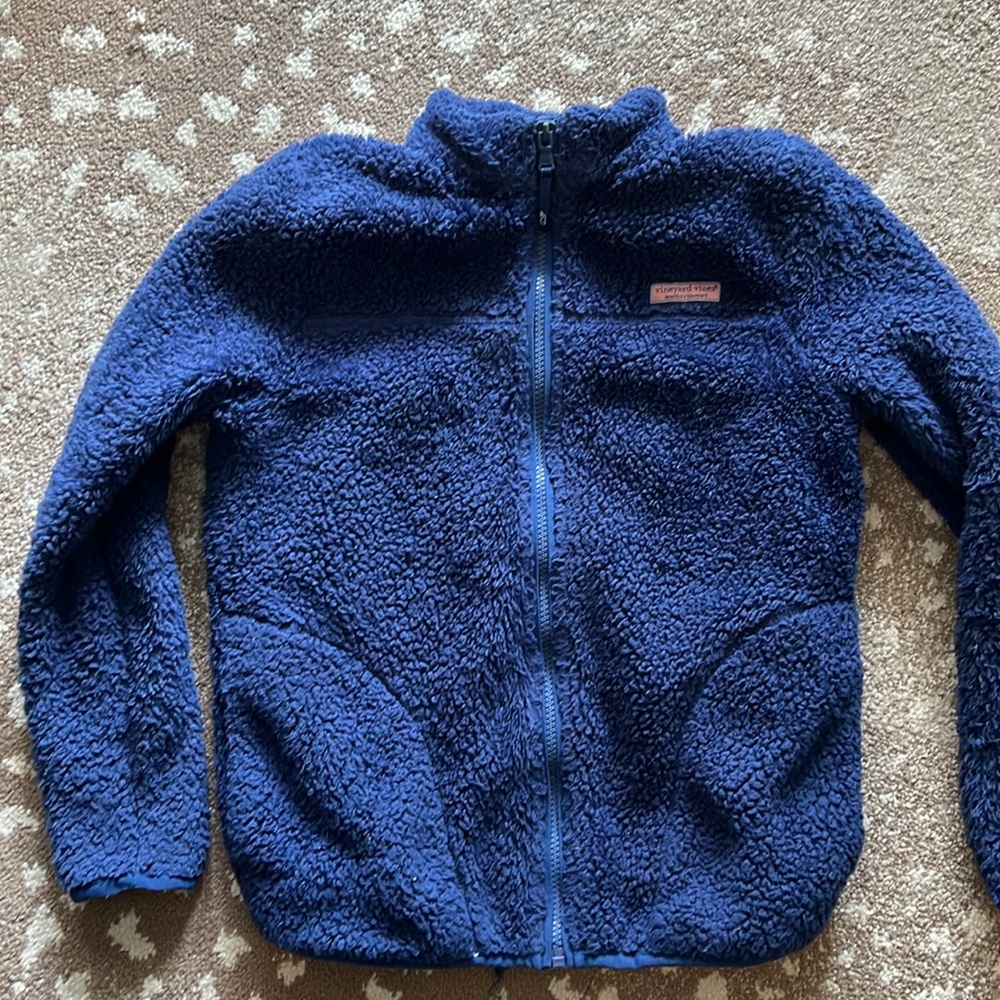 Vineyard Vines mid weight full zip fleece